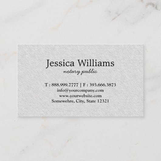 弁護士エレガント弁護士公証人サービス 名刺 (裏面)