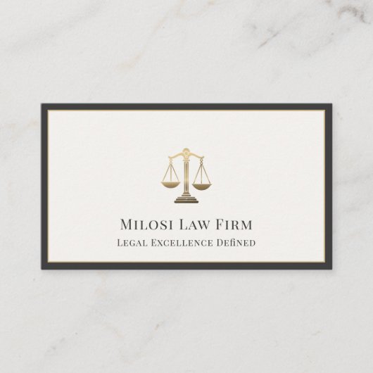 弁護士エレガント法律事務所法律事務所 名刺 (正面)