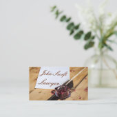 弁護士カおもしろいスタブル 名刺 (スタンド正面)