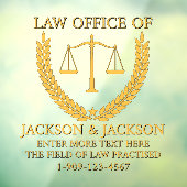 弁護士カスタマイズ法事務局詳細フロント金ゴールド ウィンドウサイン (シート3)