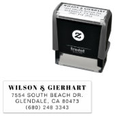 弁護士カスタム業務組合事務所 セルフインキングスタンプ (インサイチュ)