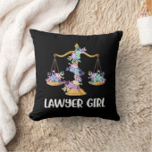 弁護士ガール クッション (ブランケット)