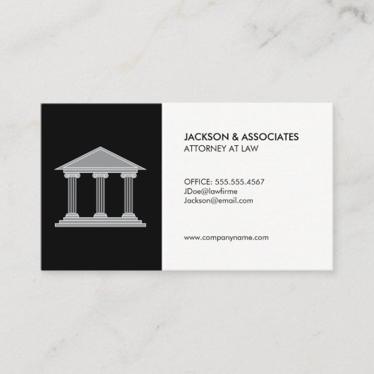 弁護士クラシック 名刺 (正面)