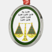 弁護士クリスマスコレクション メタルオーナメント (左)