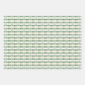 弁護士クリスマスツリーはかりで測- of Justice ラッピングペーパーシート (正面)