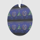 弁護士クリスマスツリーエレガント オーナメント (正面)