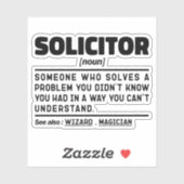 弁護士クール名詞定義おもしろい弁護士 シール (シート)