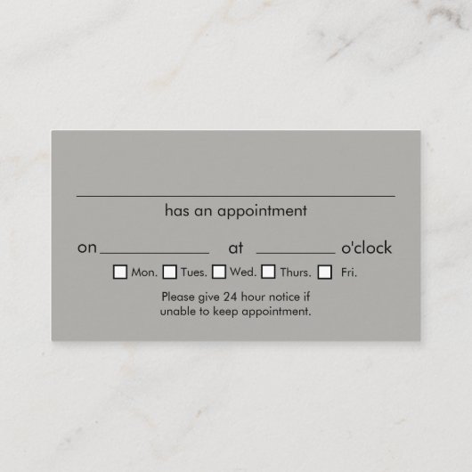 弁護士グモダンレーアポイントメント 名刺 (裏面)