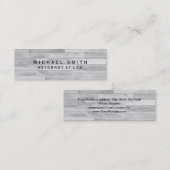 弁護士グユニークレーパーケデザイン スキニー名刺 (正面/裏面)