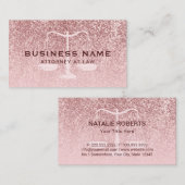 弁護士グラムバラ金ゴールドグリッター弁護士 名刺 (正面/裏面)