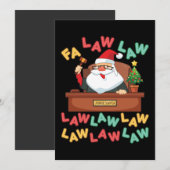 弁護士サンタ ファ・ファ・フニーファニー 裁判官 クリスマス (正面/裏面)