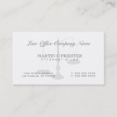 弁護士スケール透かし 名刺 (正面)