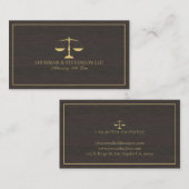 弁護士ダークウフェイクィード 名刺 (正面/裏面)