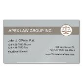 弁護士テーマ マグネット名刺 (正面)