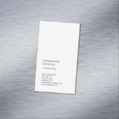 弁護士トレンディーミニマルエレガントシンプルリスト マグネット名刺 (インサイチュ)