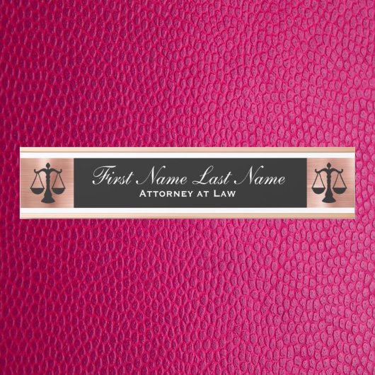 弁護士ドアシンボルや象徴弁護士バラ金ゴールド サインプレート