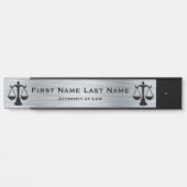 弁護士ドアシンボルや象徴弁護士 サインプレート (正面)