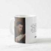 弁護士パーソナライズされたのための聖イボ祈りの言葉 コーヒーマグカップ (正面左)
