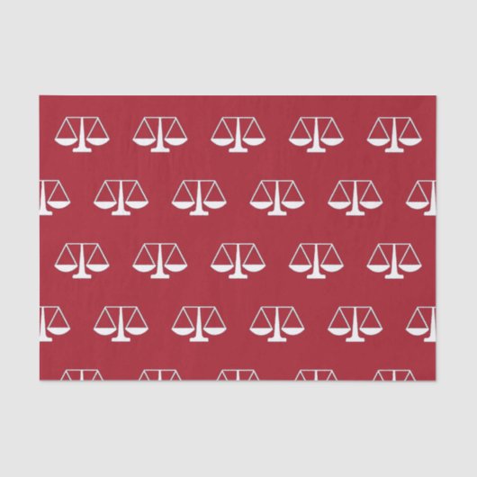 弁護士パーティーギフトティッシュペーパー 薄葉紙 (正面)