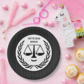 弁護士パーティー ペーパープレート (パーティー)