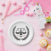 弁護士パーティー ペーパープレート (パーティー)