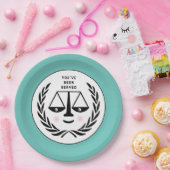 弁護士パーティー ペーパープレート (パーティー)