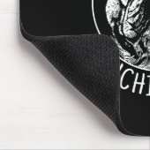 弁護士フランスのブルドッグおもしろいドッグメンズ マウスパッド (コーナー)