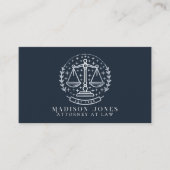 弁護士ブルー及びシルバー弁護士事業 名刺 (正面)