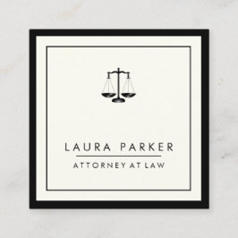 弁護士プレーンシンプルプロフェッショナル スクエア名刺