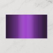 弁護士プロフェッショナルパープルシェード 名刺 (裏面)