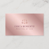 弁護士ホイエレガントルバラ金ゴールド弁護士 名刺 (正面)