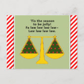 弁護士ホリデーカード ポストカード (正面)