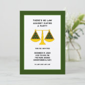 弁護士ホリデーパーティー 招待状 (スタンド正面)