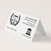 弁護士ホワイトアポイントメント 名刺 (正面)