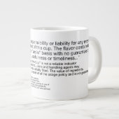 弁護士マグ ジャンボコーヒーマグカップ (正面右)