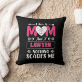 弁護士ママ、面白い、弁護士ママ、おかしい クッション (ブランケット)