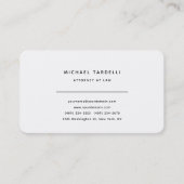 弁護士ミニマルクラシカルプロフェッショナル 名刺 (正面)