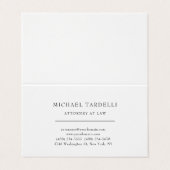 弁護士ミニマルクラシカルリストプロ 名刺 (外部フラット)
