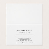 弁護士ミニマルクラシカルリストプロ 名刺 (外部フラット)