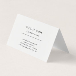 弁護士ミニマルクラシカルリストプロ 名刺