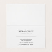 弁護士ミニマルプロフェッショナル 名刺 (外部フラット)