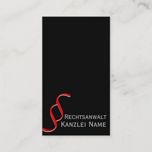 弁護士ミニマル 名刺 (正面)