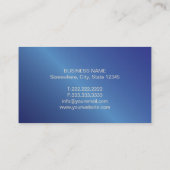 弁護士メタルブルー弁護士 名刺 (裏面)