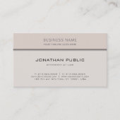 弁護士モダン事務弁護エレガント士 名刺 (正面)