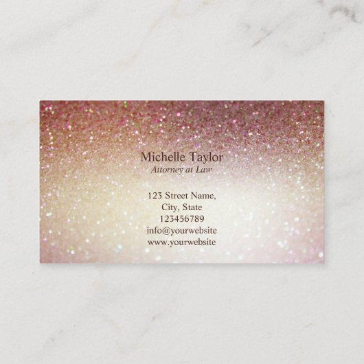 弁護士モダン弁護士事務用品 名刺 (裏面)