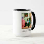 弁護士ユーモアのマグギフト マグカップ (正面右)