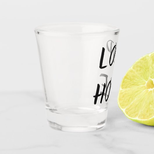 弁護士ユーモア | ループホールリーガルジャーゴンジョーク引用文 ショットグラス (左)
