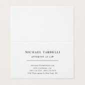 弁護士リネンミニマルクラシカルリストプロ 名刺 (外部フラット)