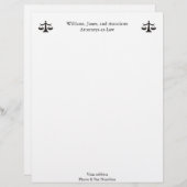 弁護士レターヘッド レターヘッド (正面/裏面)