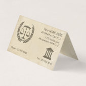 弁護士ヴィンテージアポイントメント 名刺 (正面)